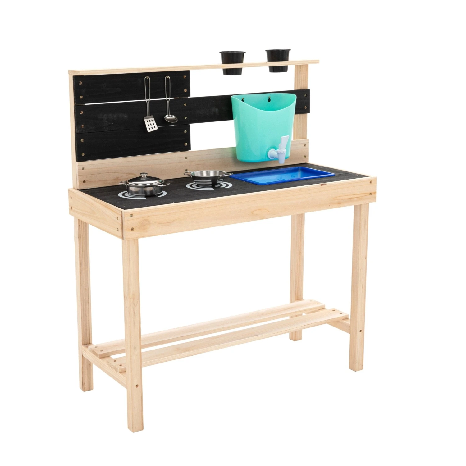 TP Little Chef Wooden Mud Kitchen - FSC<sup>®</sup> Certified 1 TP Little Chef Wooden Mud Kitchen - FSC<sup>®</sup> Certified