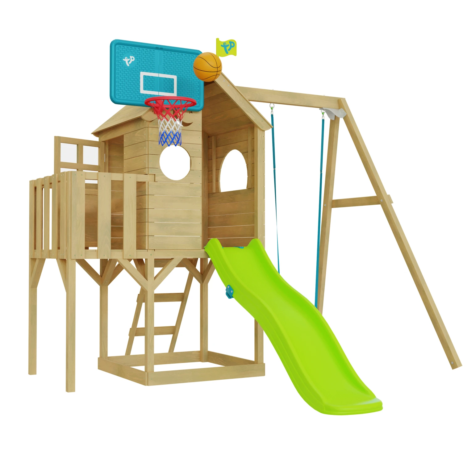 TP Treehouse Wooden Play Tower - Builder - FSC<sup>®</sup> Certified 1 TP Treehouse Wooden Play Tower - Builder - FSC<sup>®</sup> Certified