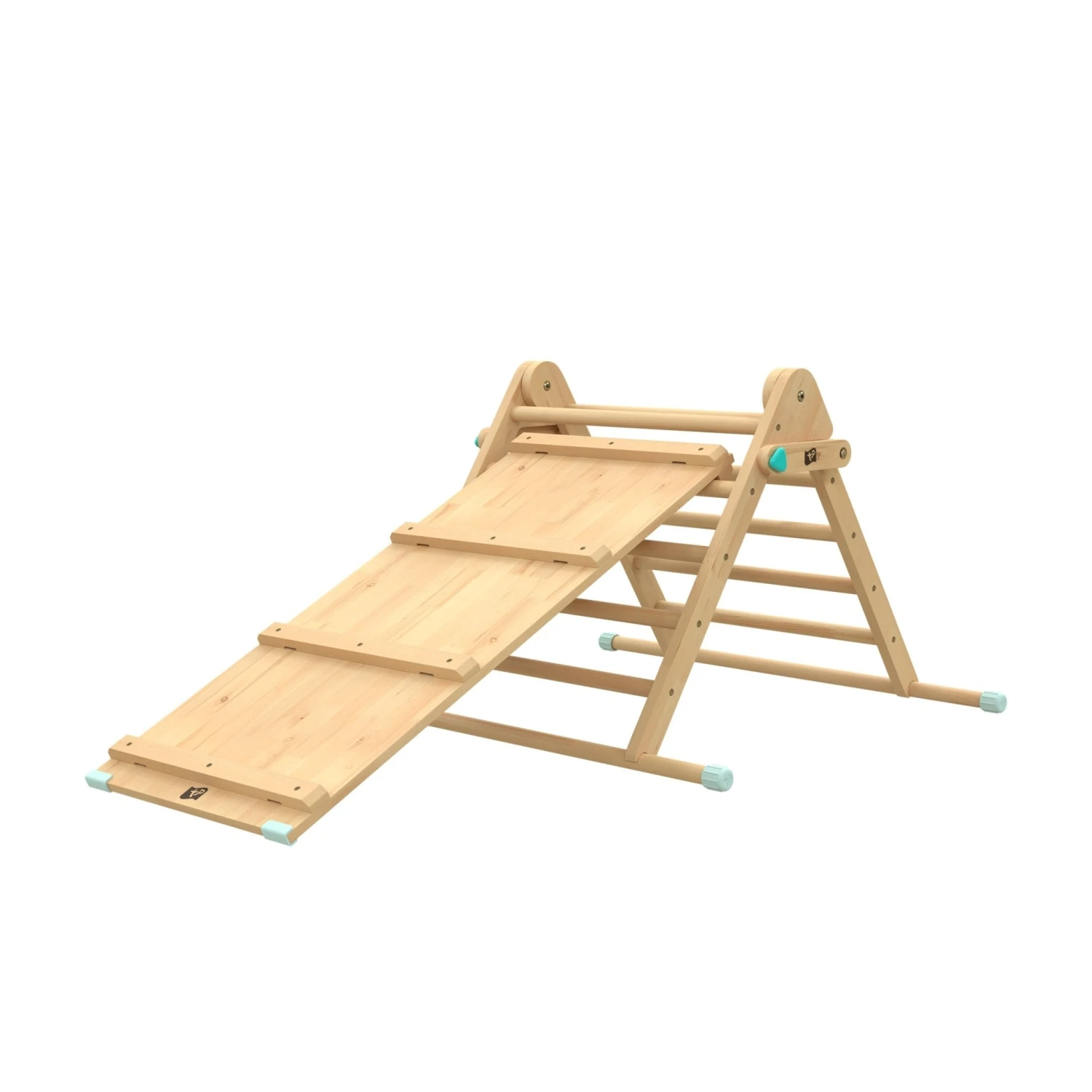 The Engineers Play Pack: TP Active-Tots Pikler Style Wooden Climbing Triangle & Slide With Safety Play Mats, Owl & Fox Topple Tower And Owl & Fox Shape Sorter 9 The Engineers Play Pack: TP Active-Tots Pikler Style Wooden Climbing Triangle & Slide With Safety Play Mats, Owl & Fox Topple Tower And Owl & Fox Shape Sorter - Image 9