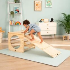 TP Active-Tots Pikler Style Wooden Climbing Bridge And Slide - FSC<sup>®</sup> Certified 16 TP Active-Tots Pikler Style Wooden Climbing Bridge And Slide - FSC<sup>®</sup> Certified -TP Playworld Cheap Store TP683 4