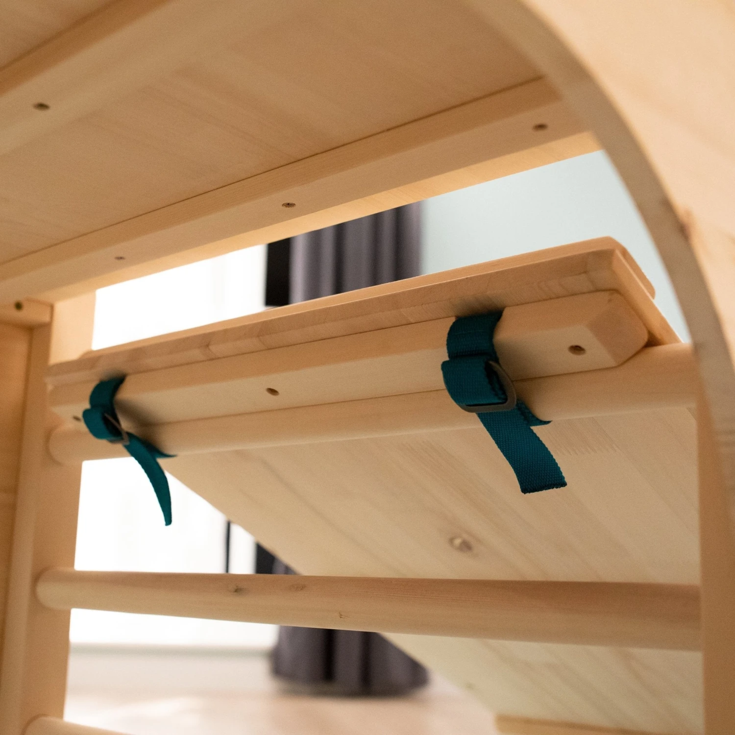 TP Active-Tots Pikler Style Wooden Climbing Bridge And Slide - FSC<sup>®</sup> Certified 8 TP Active-Tots Pikler Style Wooden Climbing Bridge And Slide - FSC<sup>®</sup> Certified - Image 8