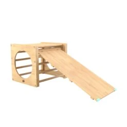 TP Active-Tots Pikler Style Wooden Climbing Cube & Slide - FSC<sup>&reg;</sup> Certified