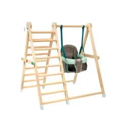 TP Active-Tots Pikler Style Wooden Climb And Swing - FSC<sup>&reg;</sup> Certified