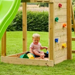 TP Skywood Wooden Play Tower With Ripple Slide - FSC<sup>&reg;</sup> Certified -TP Playworld Cheap Store TP724 2 8844af19 7355 451b 922f c22d4176a21c