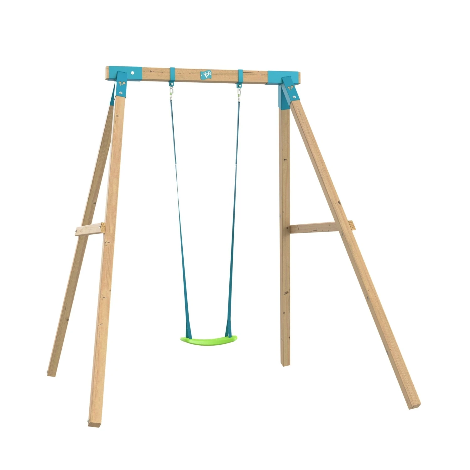 TP Kingswood Single Swing Squarewood Set - FSC<sup>®</sup> Certified 1 TP Kingswood Single Swing Squarewood Set - FSC<sup>®</sup> Certified