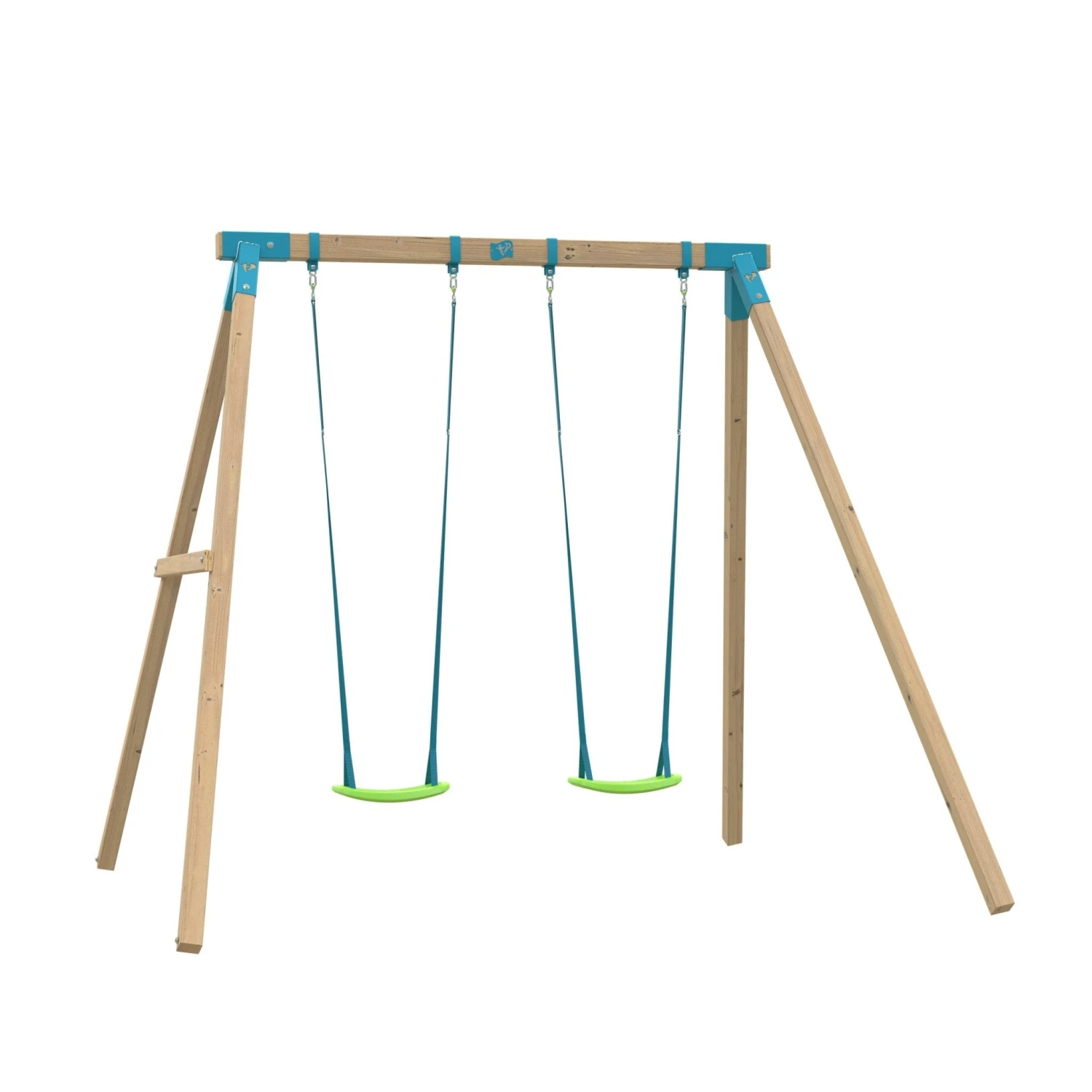 TP Kingswood Double Swing Squarewood Set - FSC<sup>®</sup> Certified 1 TP Kingswood Double Swing Squarewood Set - FSC<sup>®</sup> Certified