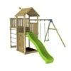 TP Skywood Wooden Play Tower With Ripple Slide, Sky Deck & Double Swing Arm - FSC<sup>&reg;</sup> Certified