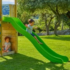TP Skywood Wooden Play Tower With Ripple Slide, Sky Deck & Double Swing Arm - FSC<sup>&reg;</sup> Certified -TP Playworld Cheap Store TP789S1 4