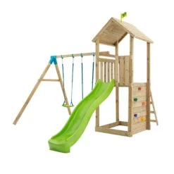 TP Skywood Wooden Play Tower With Ripple Slide & Double Swing Arm - FSC<sup>®</sup> Certified 13 TP Skywood Wooden Play Tower With Ripple Slide & Double Swing Arm - FSC<sup>®</sup> Certified -TP Playworld Cheap Store TP791S1 3