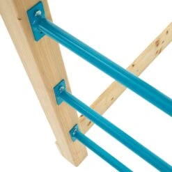 TP Skywood Wooden Play Tower With Sky Deck, Super Wavy Slide, Sky Bridge & Mini Tower - FSC<sup>&reg;</sup> Certified -TP Playworld Cheap Store TP792S 13