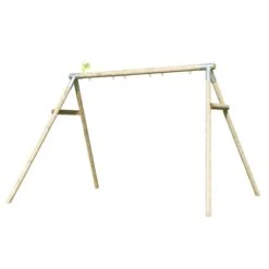 TP Triple Knightswood Swing Frame - Builder - FSC<sup>&reg;</sup> Certified -TP Playworld Cheap Store TP803RoundwoodSwingFrameWEB image 1 d8020e9f 669c 44c1 9a72 5ea7df19d853