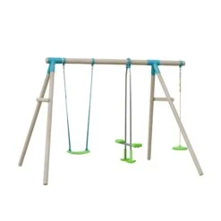 TP Wooden Compact Triple Swing Set - FSC<sup>®</sup> Certified