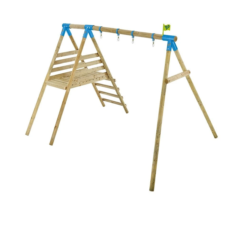 TP Knightswood Double Wooden Swing & Slide Set - FSC<sup>®</sup> Certified 7 TP Knightswood Double Wooden Swing & Slide Set - FSC<sup>®</sup> Certified - Image 7