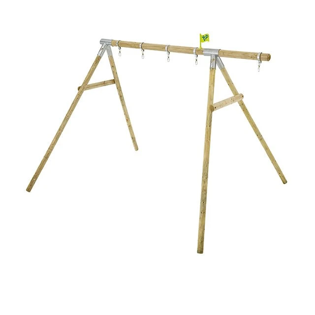 TP Knightswood Double Wooden Swing Frame & Extension - Builder - FSC<sup>®</sup> Certified 3 TP Knightswood Double Wooden Swing Frame & Extension - Builder - FSC<sup>®</sup> Certified - Image 3