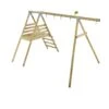 TP Knightswood Wooden Double & Deck Swing Frame With Extension - FSC<sup>&reg;</sup> Certified
