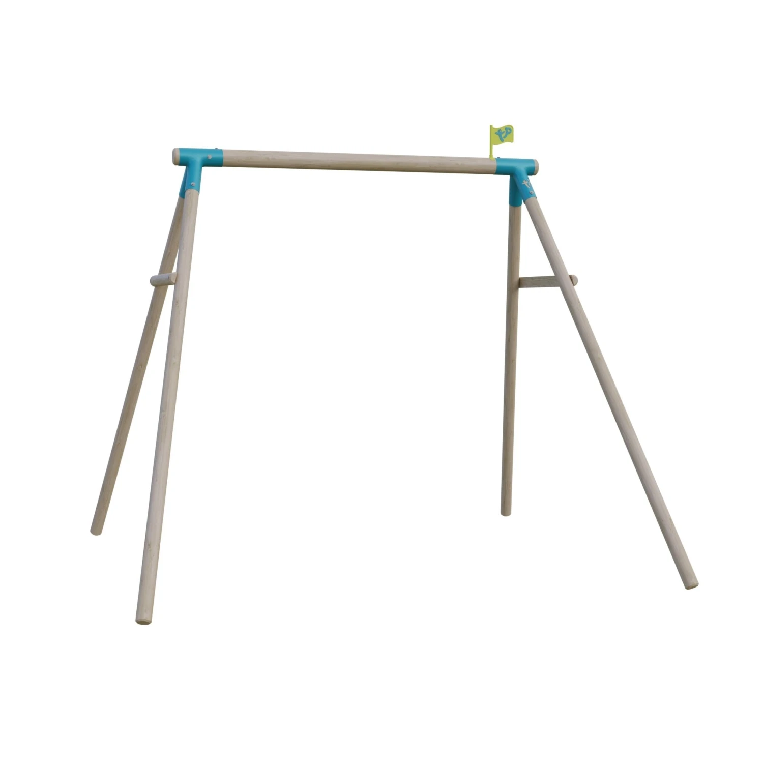 TP Knightswood Compact Wooden Double Swing Frame - FSC<sup>®</sup> Certified 1 TP Knightswood Compact Wooden Double Swing Frame - FSC<sup>®</sup> Certified