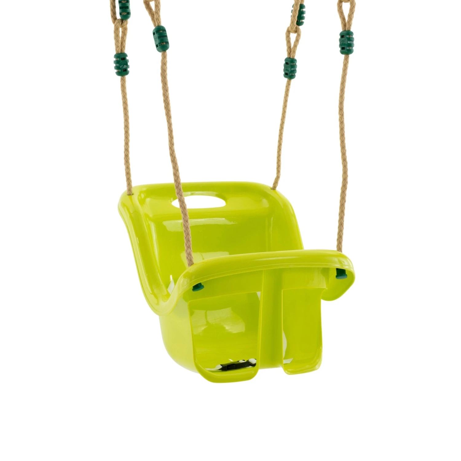 TP Compact Wooden Double Swing Set With Roped Rapide Seat & Baby Seat - FSC<sup>®</sup> Certified 5 TP Compact Wooden Double Swing Set With Roped Rapide Seat & Baby Seat - FSC<sup>®</sup> Certified - Image 5