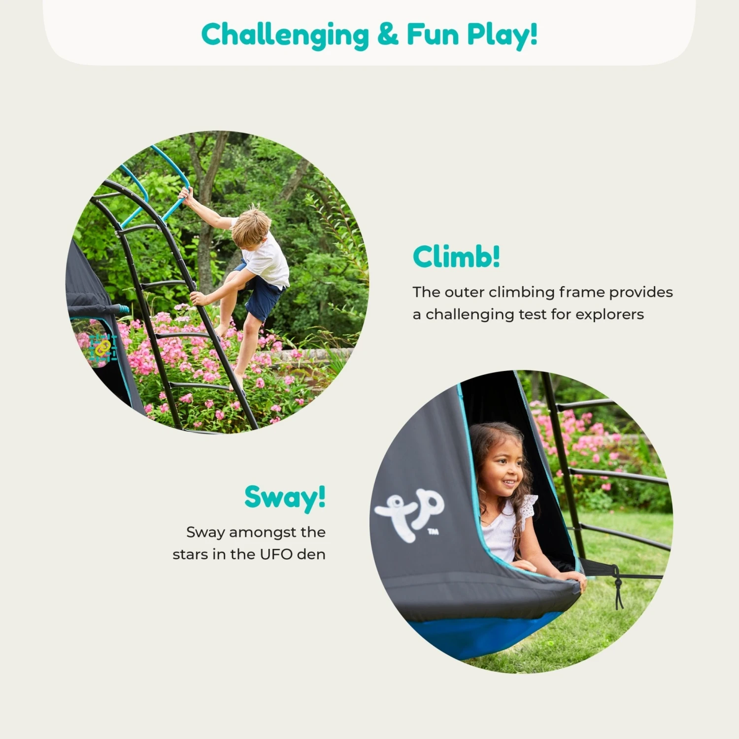 TP UFO Den & Climbing Frame 8 TP UFO Den & Climbing Frame - Image 8