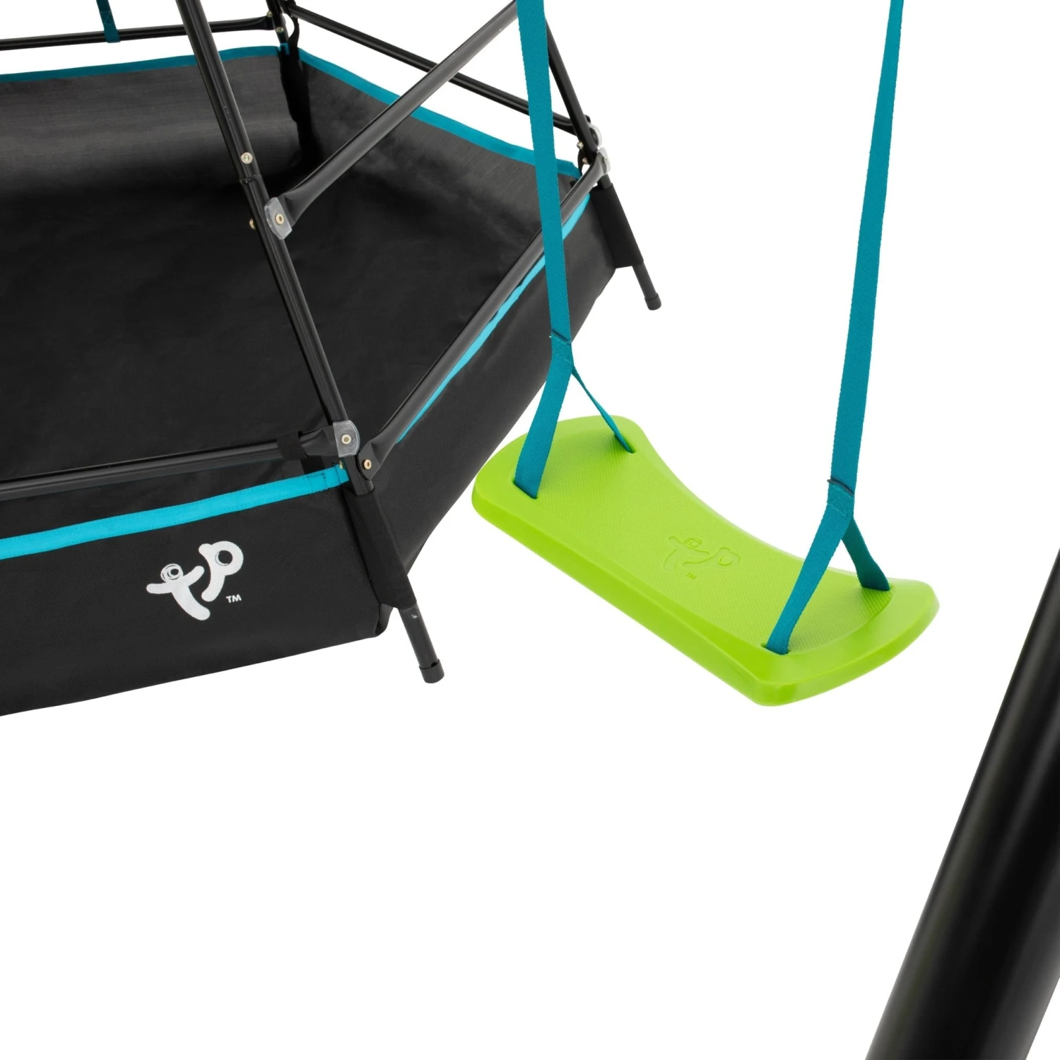 TP Explorer Metal Climbing Frame Set & Swing Black Edition 3 TP Explorer Metal Climbing Frame Set & Swing Black Edition - Image 3