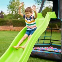 TP Explorer Metal Climbing Frame Set & Slide, Swing And Basketball Black Edition 14 TP Explorer Metal Climbing Frame Set & Slide, Swing And Basketball Black Edition -TP Playworld Cheap Store TP870S5 04