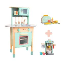 Owl & Fox Wooden Early Years Kitchen Set, Toaster Set & Coffee Machine - FSC<sup>®</sup> Certified